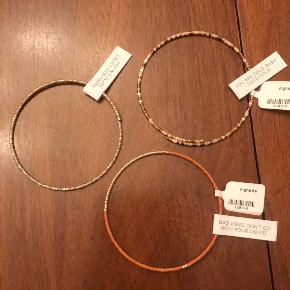 New with tags Lenny and Eva bangles